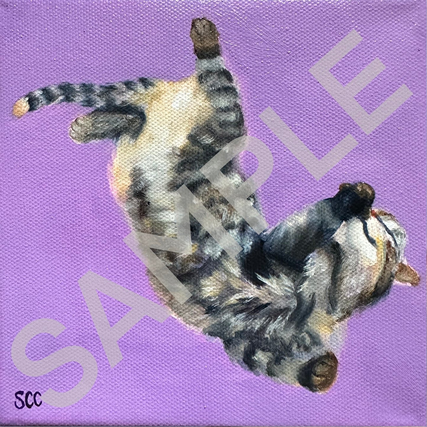 KIMMIE Pet Commission Final Payment |6x6| Oil