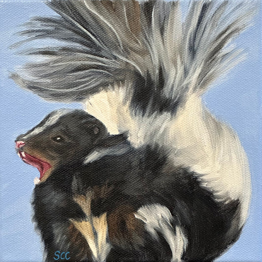 Who Are You Calling Stinky! |6x6| Oil