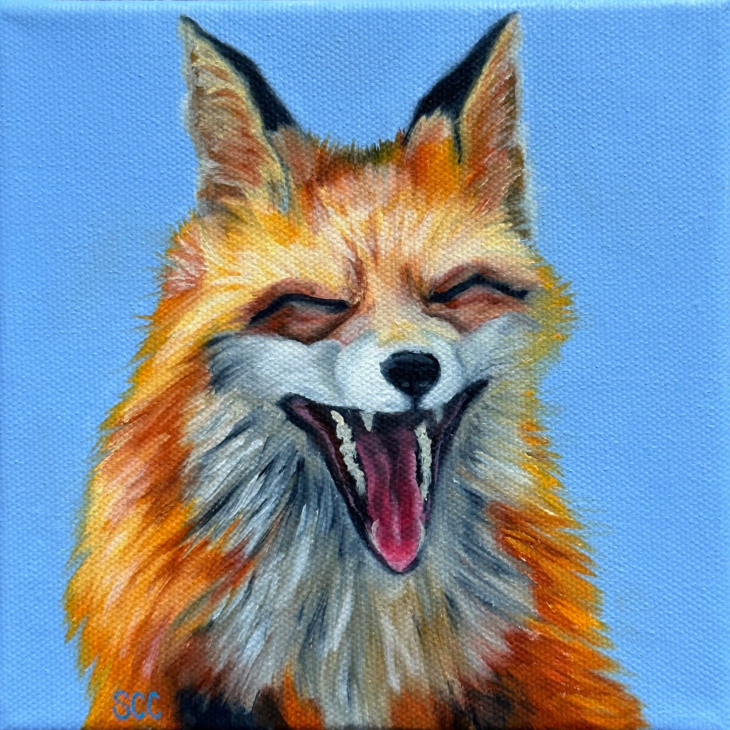 What is a Fox’s Favorite Coffee? |6x6| Oil