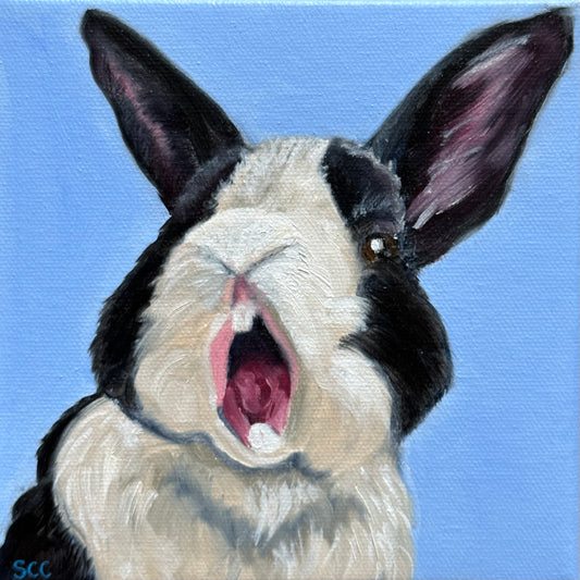 Scoopin’ Up The Field Mice |6x6| Oil