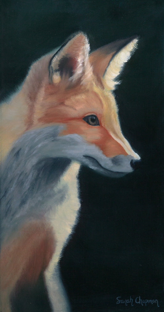 Mama Fox |6x12| Giclee Print